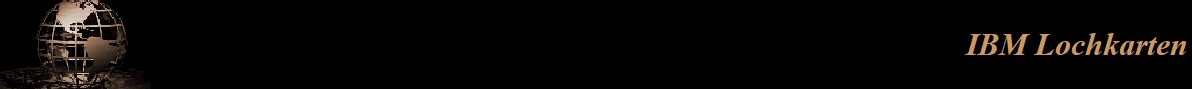IBM Lochkarten