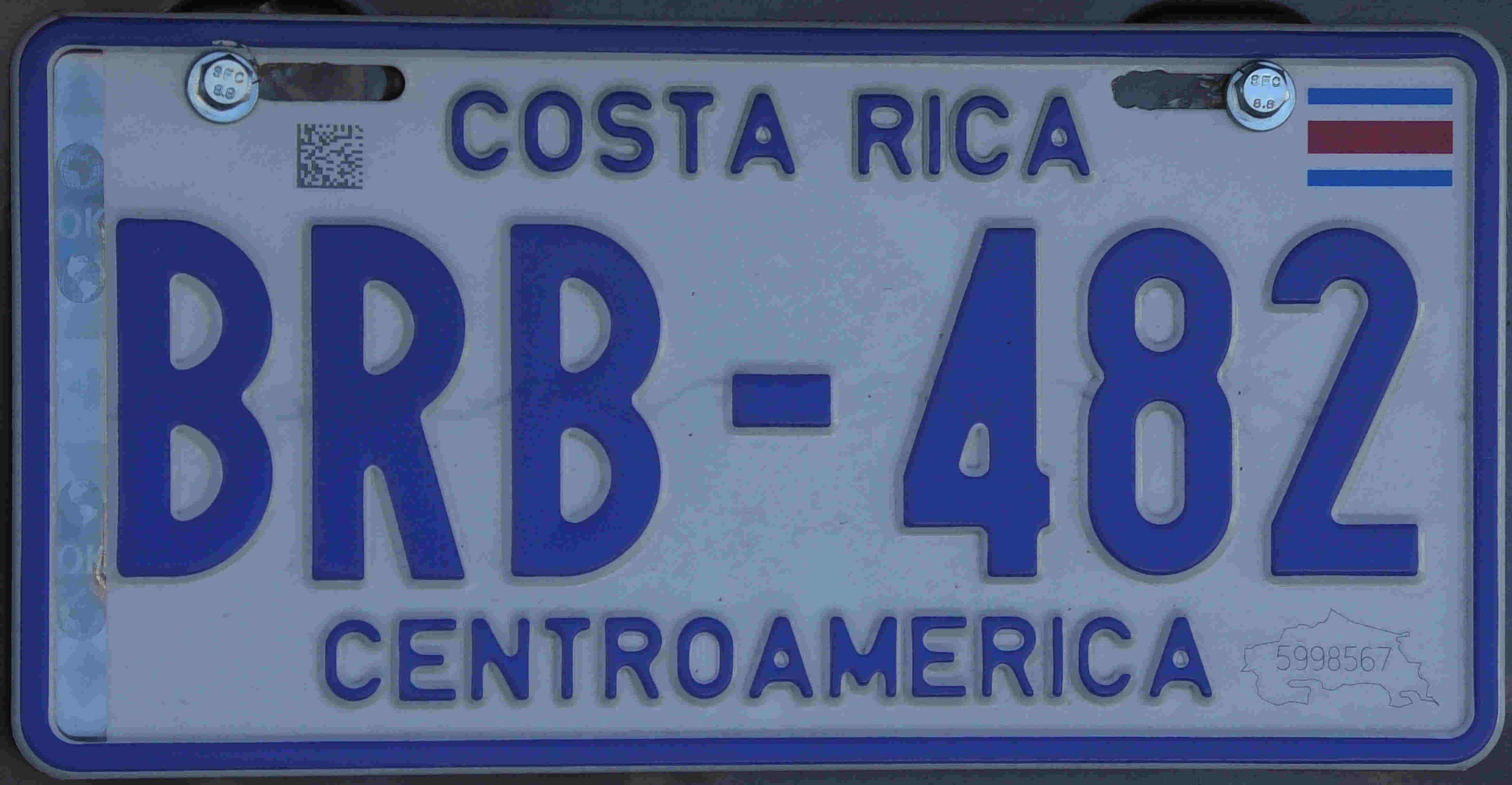 Costa_RicaCarPlate