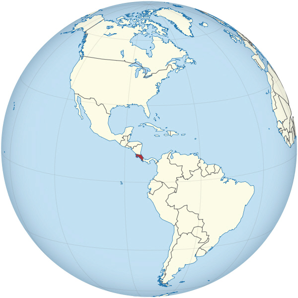 Costa_Rica_on_the_globe