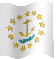 Rhode Island flag-XL-anim