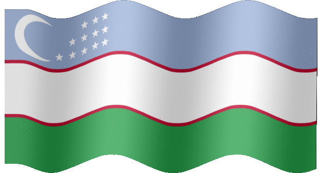 Uzbekistan flag-XXL-anim
