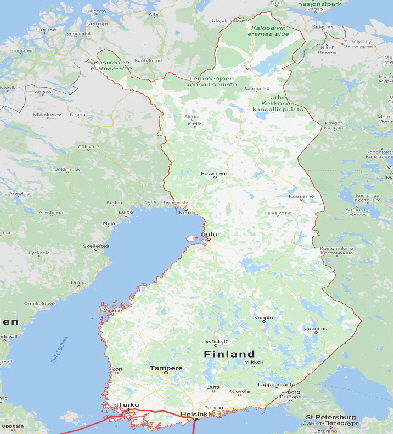 FinlandMap
