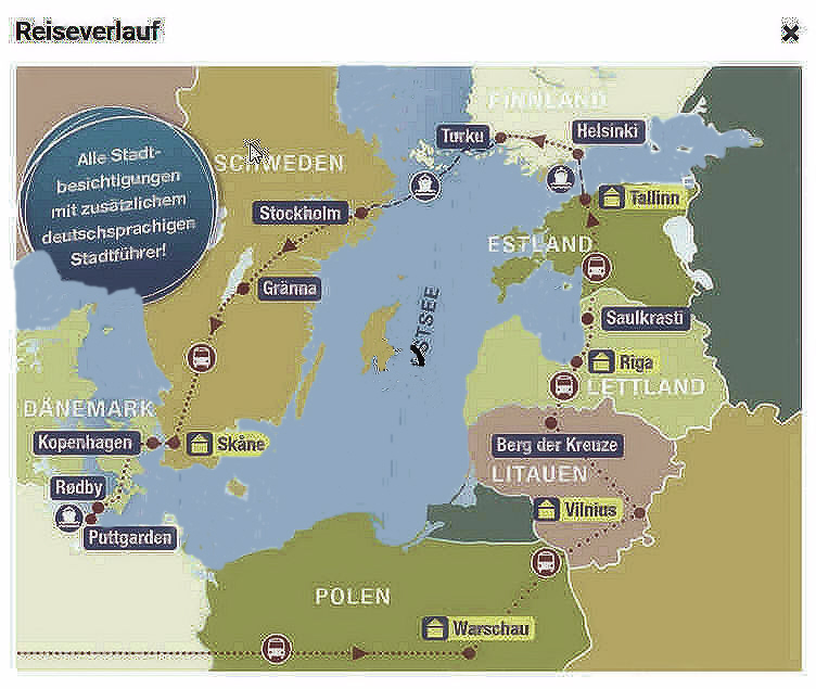 Reiseverlauf