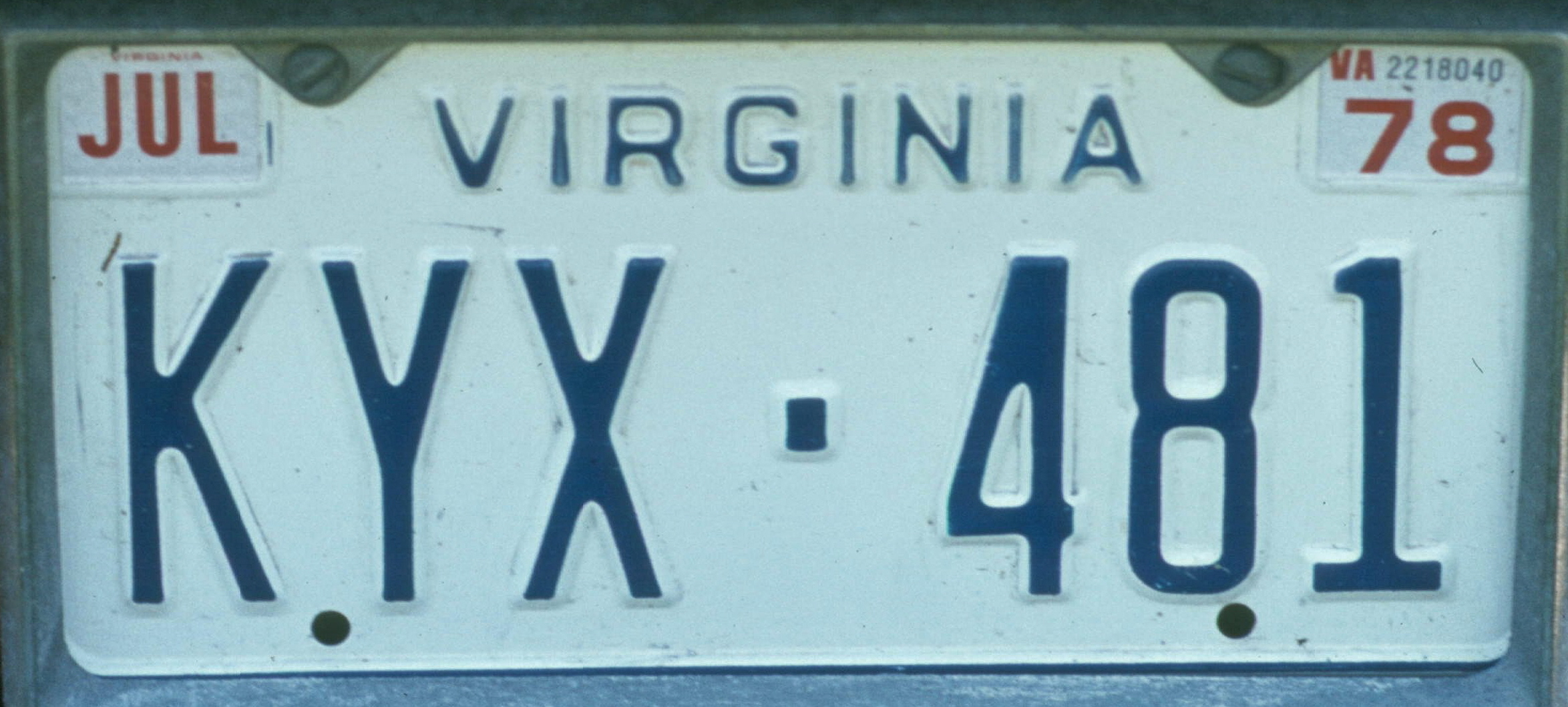 VirginPlate